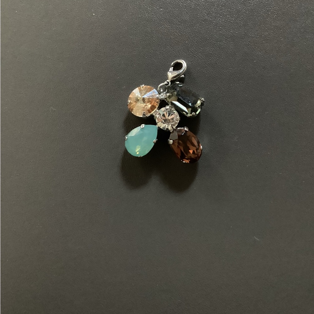 Sabika crystal charm. Charm ONLY. necklace sold separately